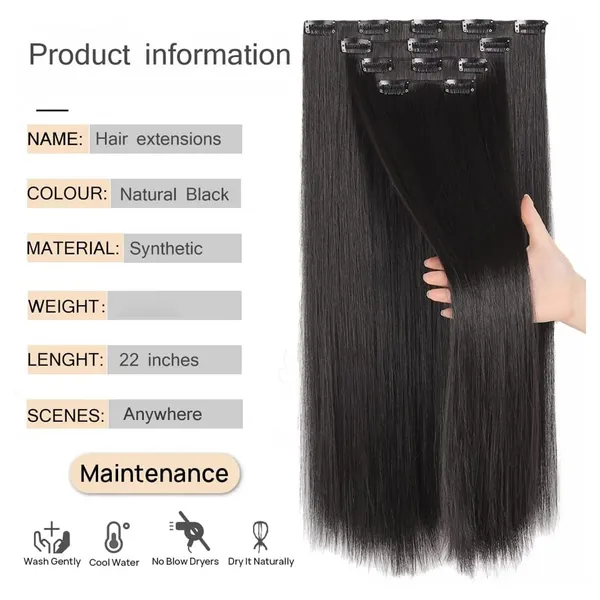 Women_S_Synthetic_Straight_Hair_Extension_Clip_In_Wig