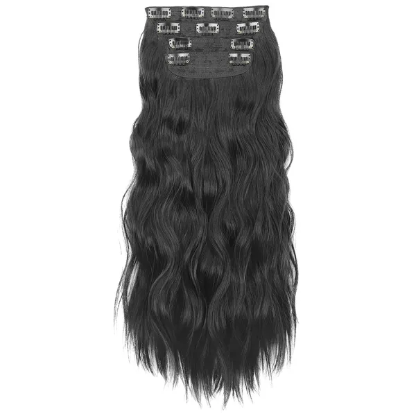 Women_S_Synthetic_Wavy_Hair_Extension_With_Clips