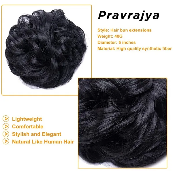 Hair_Bun_Extension_With_Elastic_Band
