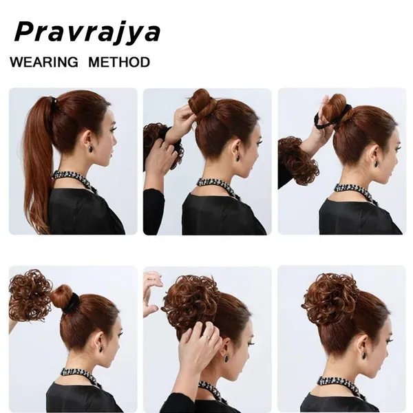 Hair_Bun_Extension_With_Elastic_Band