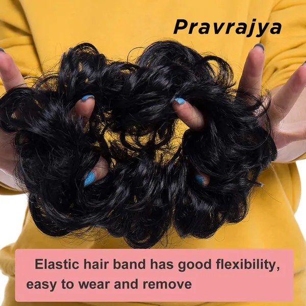Hair_Bun_Extension_With_Elastic_Band