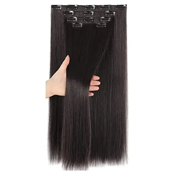 Women_S_Synthetic_Straight_Hair_Extension_Wig_With_Clips