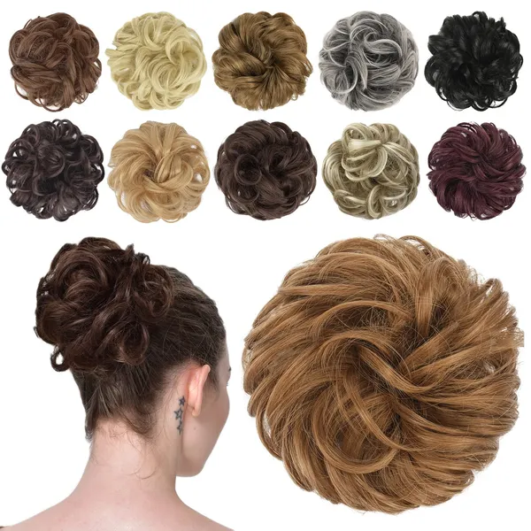 Hair_Bun_Scrunchie_Extension_Synthetic_Chignon