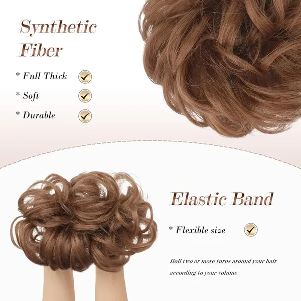 Hair_Scrunchie_Bun_Extension_Synthetic_Chignon