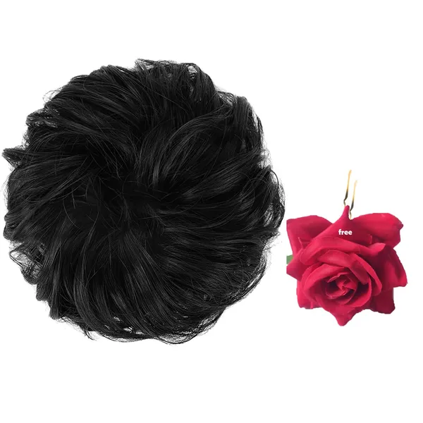 Messy_Hair_Bun_With_Clip_Extension