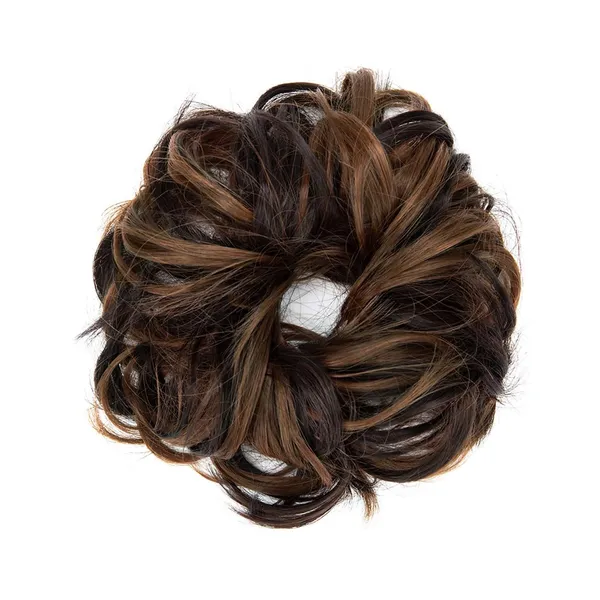 Hair_Extension_And_Messy_Bun_Chignon