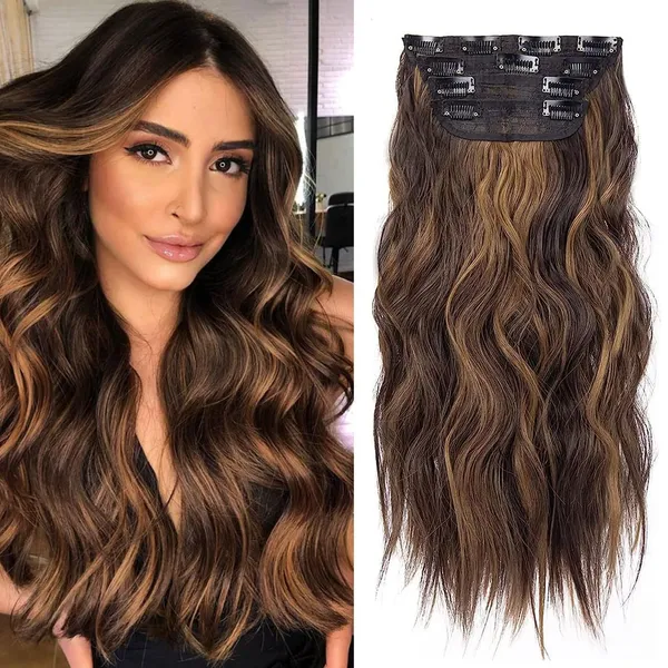 Hair_Extension_And_Messy_Bun_Chignon
