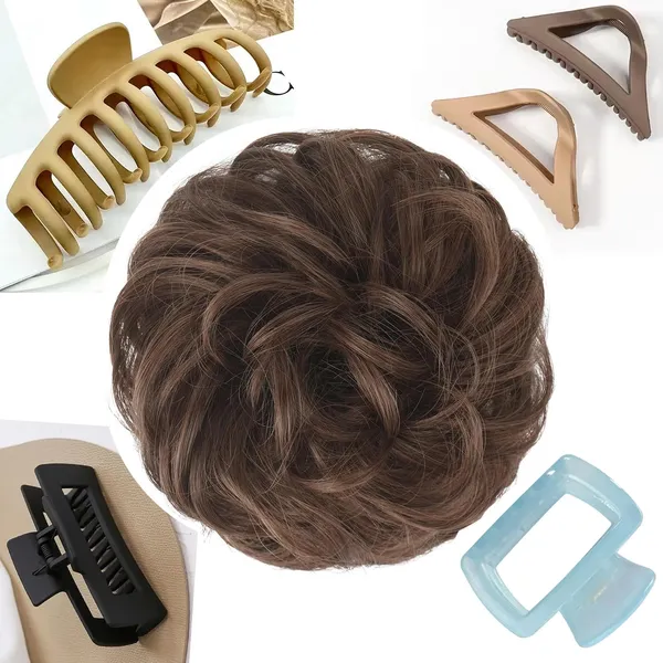 Messy_Hair_Bun_With_Claw_Clip_Extension
