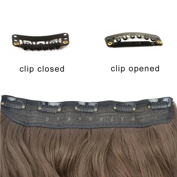 Clip_In_Synthetic_Hair_Extensions