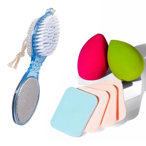 Foot_Care_Tool_Set_With_Makeup_Sponges