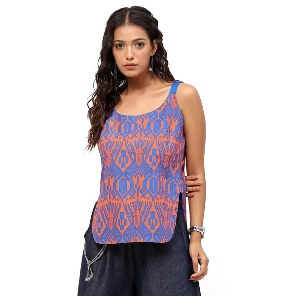 Multicolour_Cotton_Striped_Top_For_Women