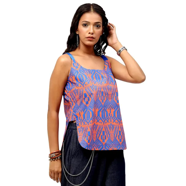 Multicolour_Cotton_Striped_Top_For_Women