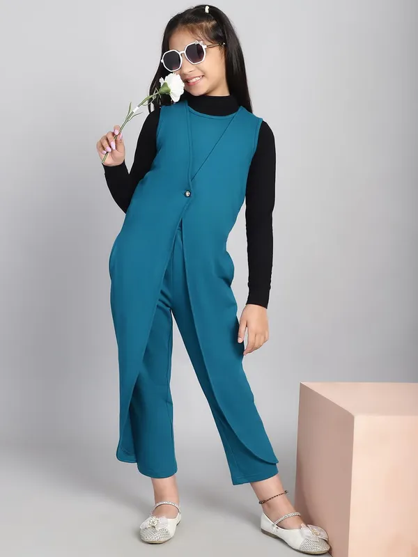 Aqua_Cotton_Solid_Jumpsuit_For_Kids