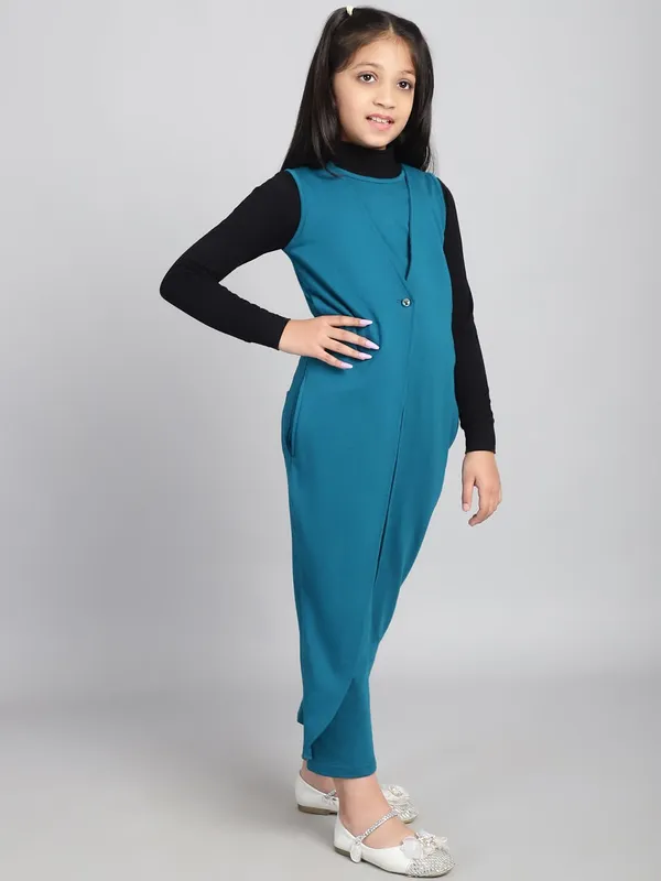 Aqua_Cotton_Solid_Jumpsuit_For_Kids