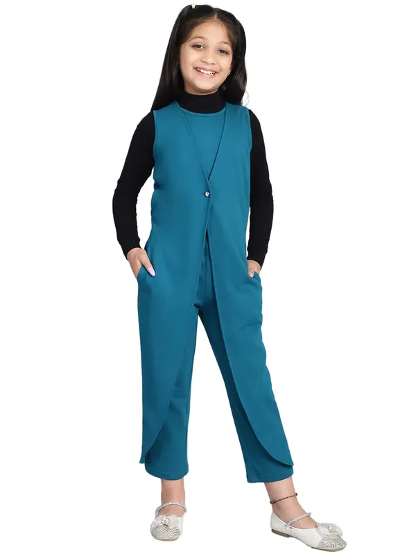 Aqua_Cotton_Solid_Jumpsuit_For_Kids
