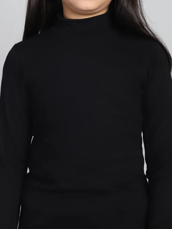 Black_Rayon_Solid_T-Shirt_For_Kids