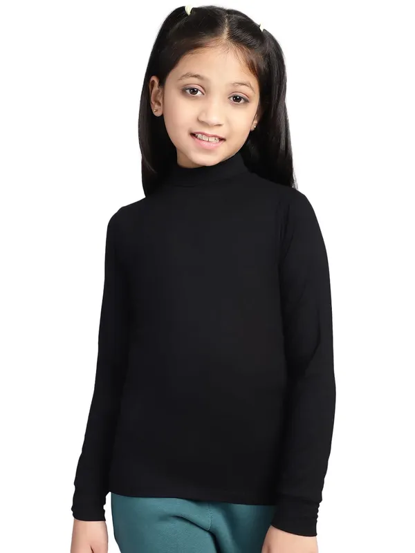 Black_Rayon_Solid_T-Shirt_For_Kids
