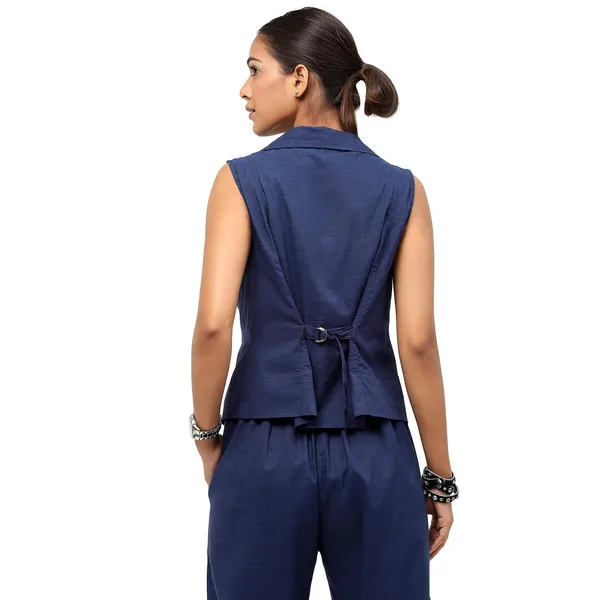 Blue_Cotton_Solid_Jacket_For_Women