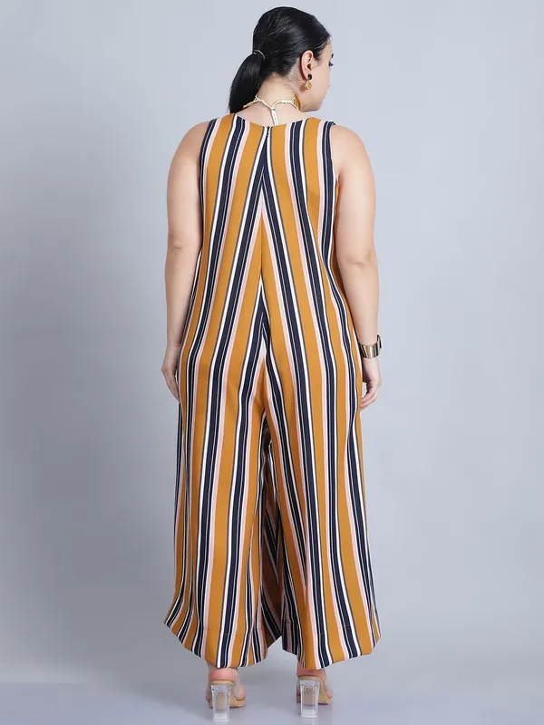 Mustard_Polyester_Striped_Jumpsuit_For_Women
