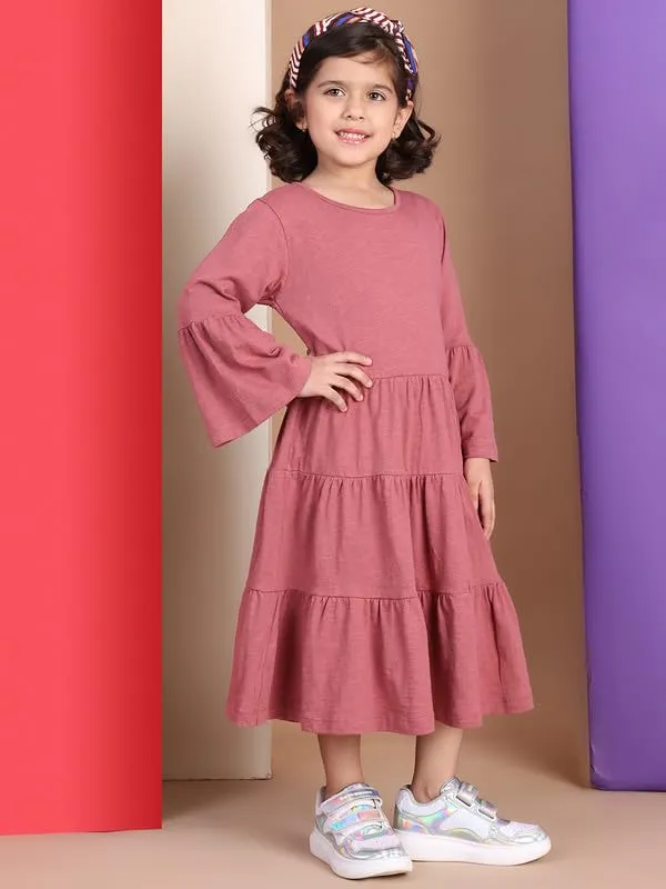 Faderose_Cotton_Blend_Solid_Dress_For_Kids