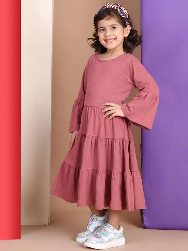 Faderose_Cotton_Blend_Solid_Dress_For_Kids