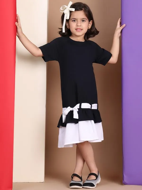 Black_Cotton_Blend_Printed_Dress_For_Kids