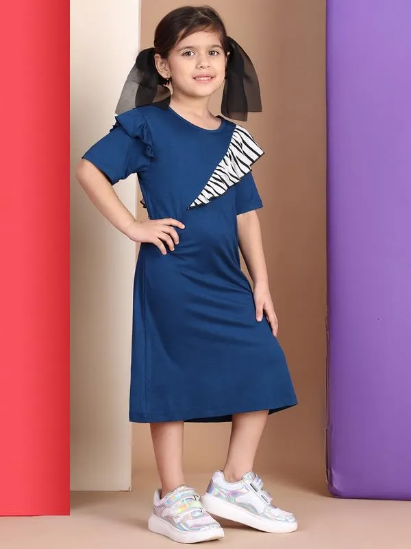 Blue_Rayon_Solid_Dress_For_Kids