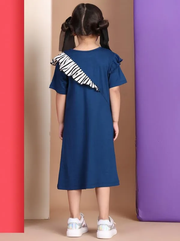 Blue_Rayon_Solid_Dress_For_Kids