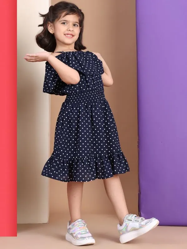 Navy_Blue_Polyester_Solid_Dress_For_Kids