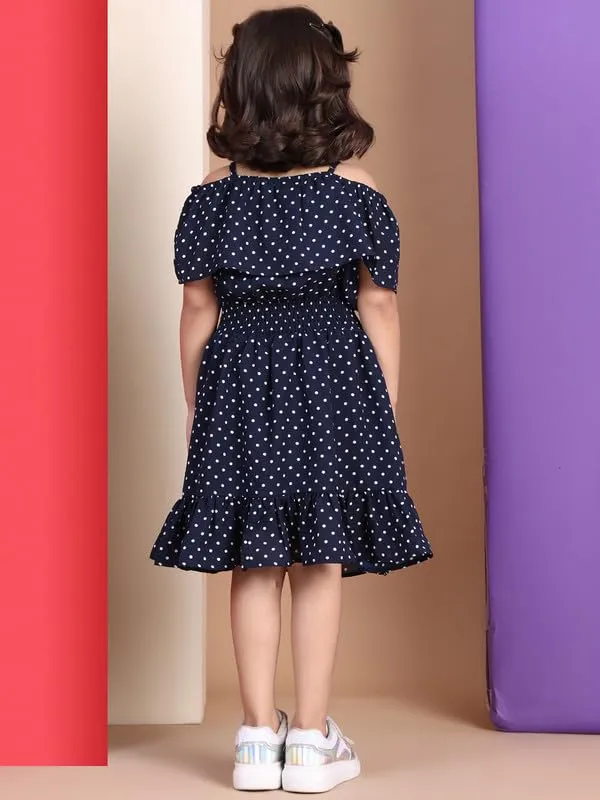 Navy_Blue_Polyester_Solid_Dress_For_Kids