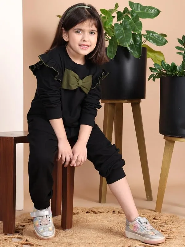 Black_Cotton_Solid_Clothing_Set_For_Kids