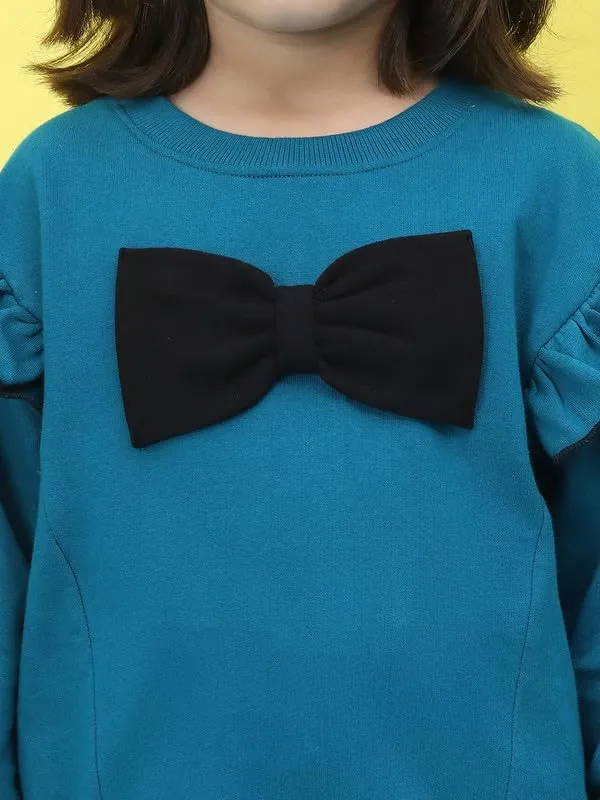 Aqua_Cotton_Solid_Clothing_Set_For_Kids