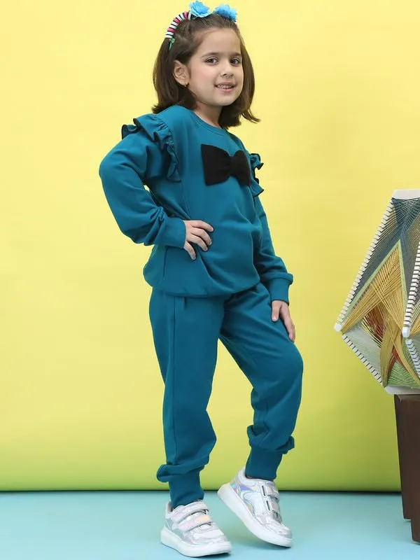 Aqua_Cotton_Solid_Clothing_Set_For_Kids