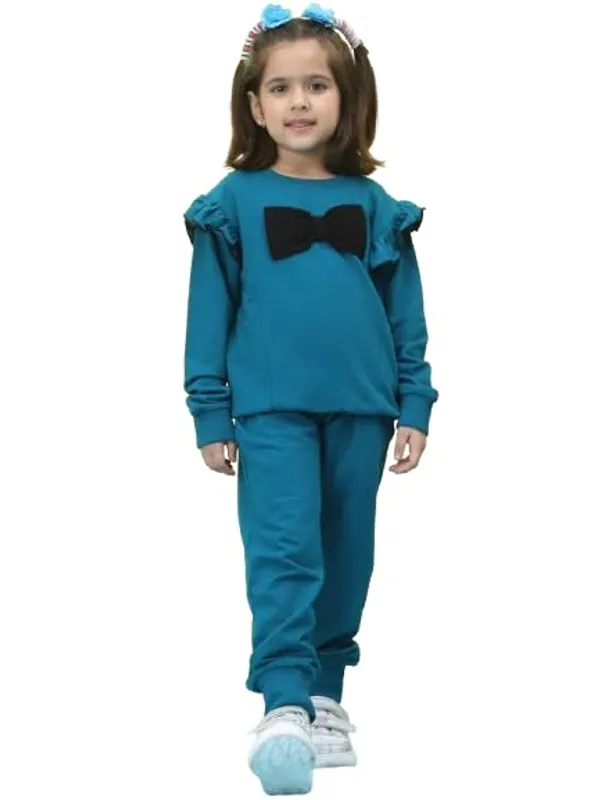 Aqua_Cotton_Solid_Clothing_Set_For_Kids