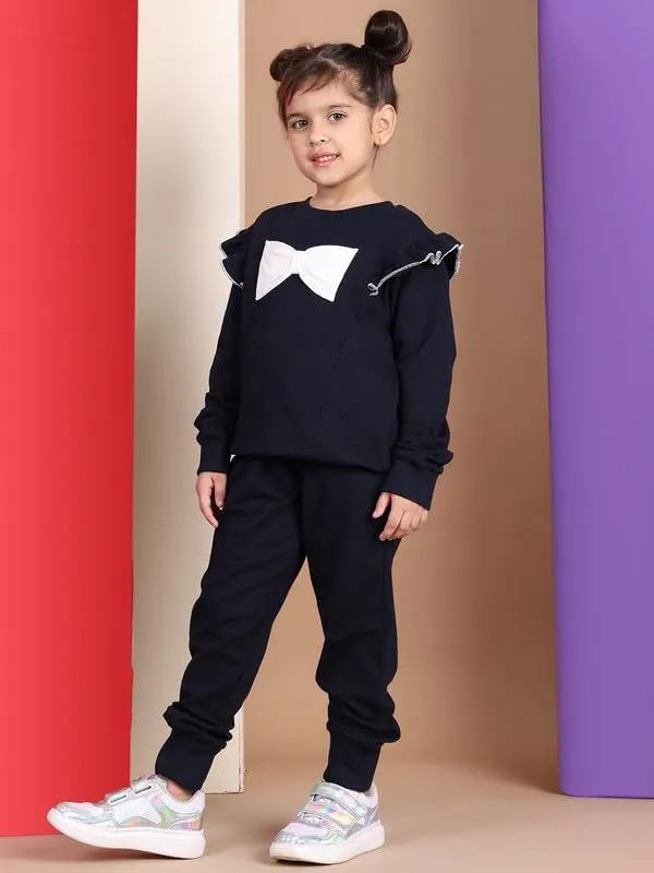 Navy_Blue_Cotton_Solid_Clothing_Set_For_Kids