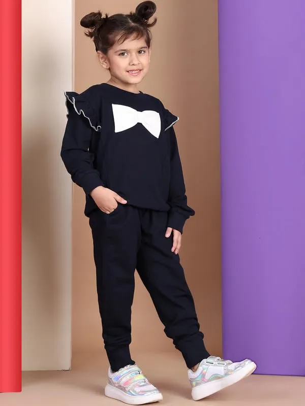Navy_Blue_Cotton_Solid_Clothing_Set_For_Kids