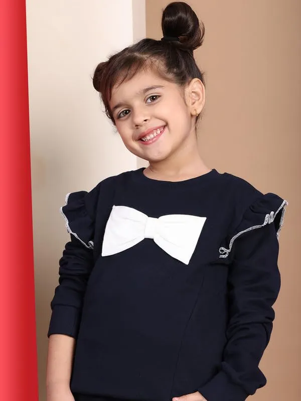 Navy_Blue_Cotton_Solid_Clothing_Set_For_Kids