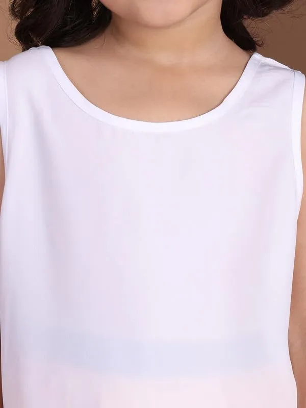 Red_&_White_Polyester_Check_Dress_For_Kids
