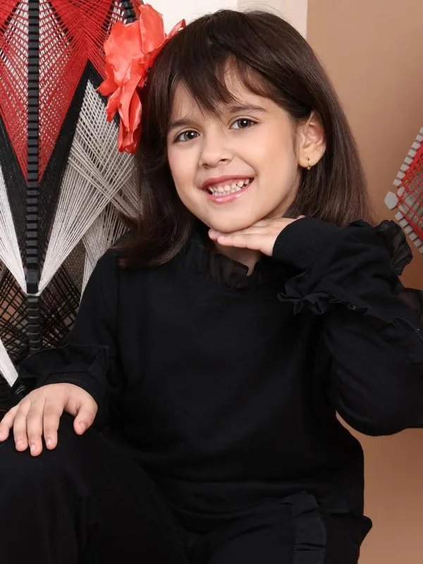 Black_Cotton_Solid_Clothing_Set_For_Kids