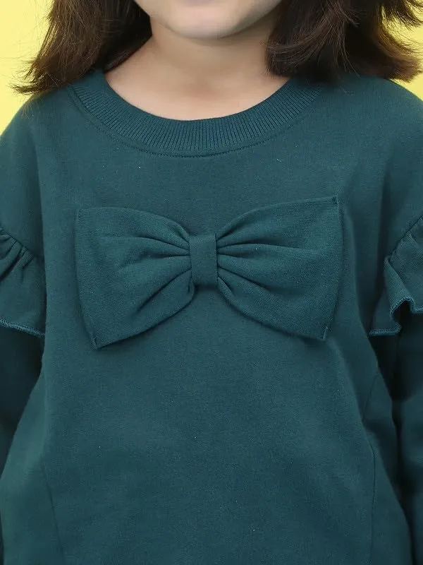 Teal_Cotton_Solid_Clothing_Set_For_Kids