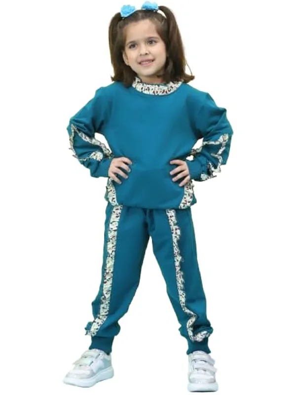 Aqua_Cotton_Solid_Clothing_Set_For_Kids