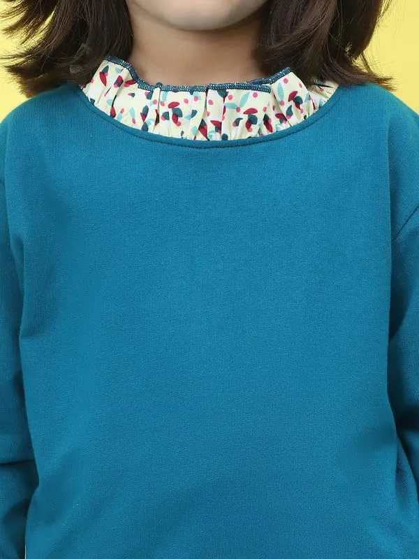 Aqua_Cotton_Solid_Clothing_Set_For_Kids