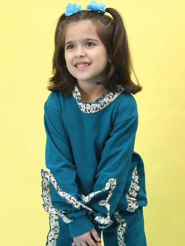 Aqua_Cotton_Solid_Clothing_Set_For_Kids