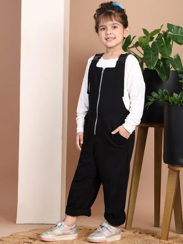 Black_Cotton_Solid_Clothing_Set_For_Kids