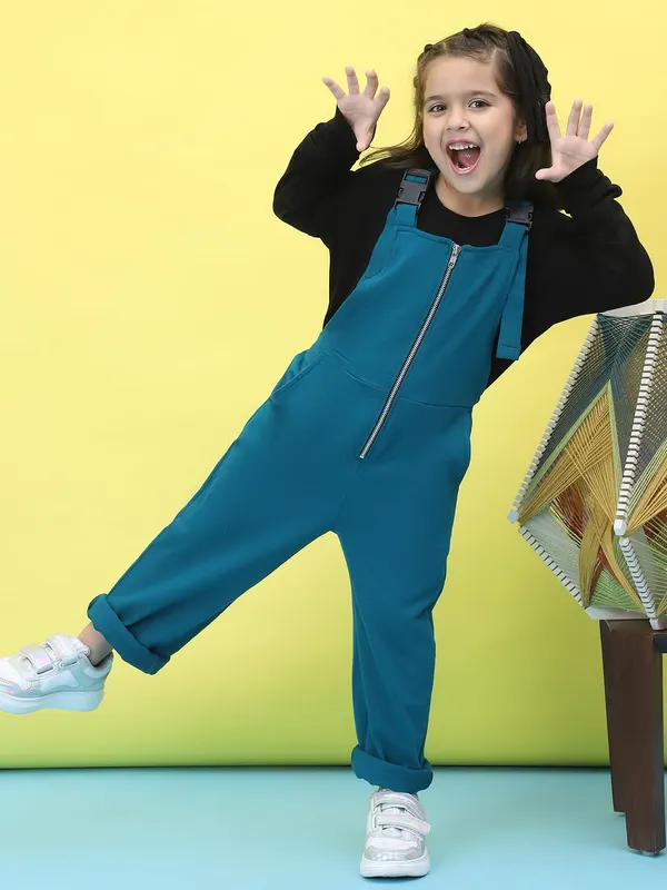 Aqua_Cotton_Solid_Clothing_Set_For_Kids