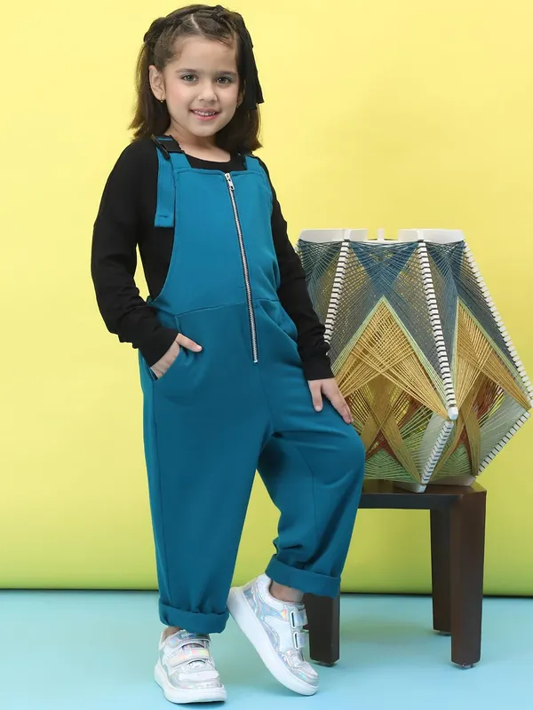 Aqua_Cotton_Solid_Clothing_Set_For_Kids