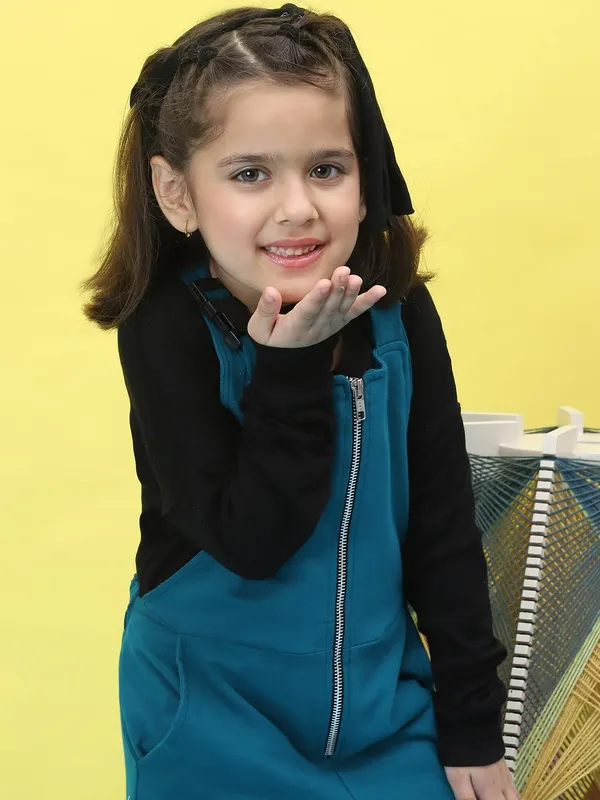 Aqua_Cotton_Solid_Clothing_Set_For_Kids