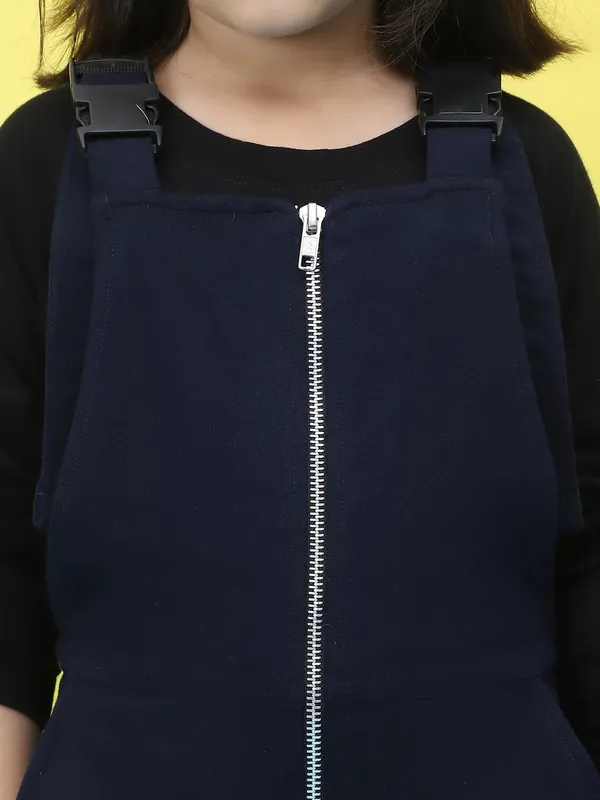Navy_Blue_Cotton_Solid_Clothing_Set_For_Kids