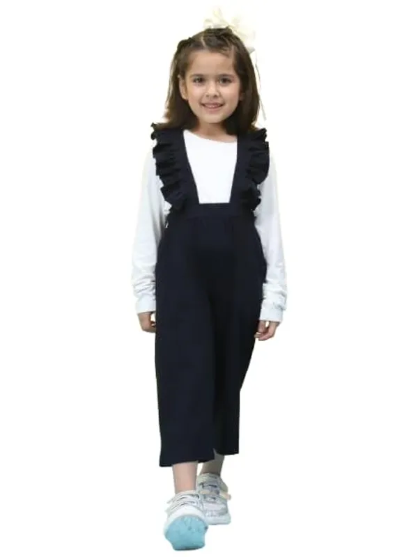 Black_White_Cotton_Solid_Clothing_Set_For_Kids