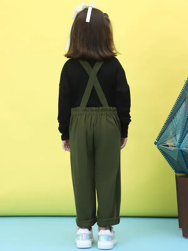 Olive_Cotton_Solid_Clothing_Set_For_Kids